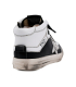 کتانی مشکی سفید تیوکید بندی Tiyookid Black and white Sneakers
