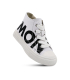 کفش کتانی سفید ساقدار نومینو 2024 Nominoo white sneaker