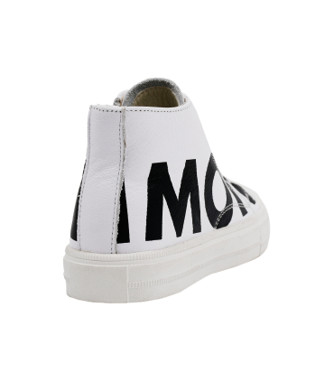 کفش کتانی سفید ساقدار نومینو 2024 Nominoo white sneaker