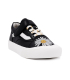 کفش مشکی راحتی تیوکید طرح گلدار بندی Tiyookid casual shoes