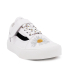 کفش سفید راحتی تیوکید طرح گلدار بندی Tiyookid casual shoes