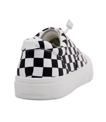 کفش راحتی تیوکید شطرنجی بندی Tiyookid comfortable shoes 