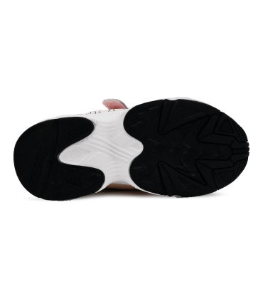 کفش بچه گانه صورتی تیوکید چسبی Tiyookid children's shoes