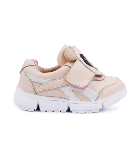 کفش صورتی نوزاد تیوکید مدل عروسکی Tiyookid Baby doll shoes