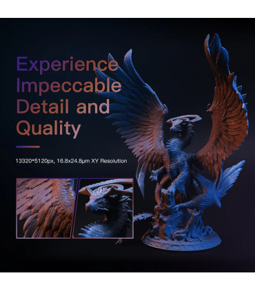پرینتر سه بعدی نوا تری دی مدل Whale3 Ultra 14K برند NOVA3D