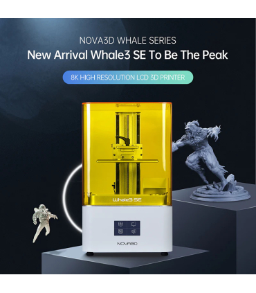 پرینتر سه بعدی نوا تری دی مدل Whale3 SE برند NOVA3D