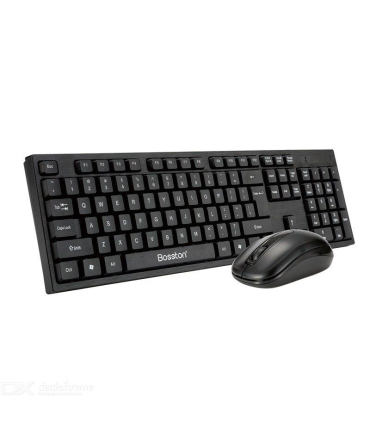 ست ماوس و کیبورد بوستون مدل WS100 برند Bosston
