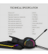 هدفون گیمینگ فنتک مدل HG16S برند Fantech