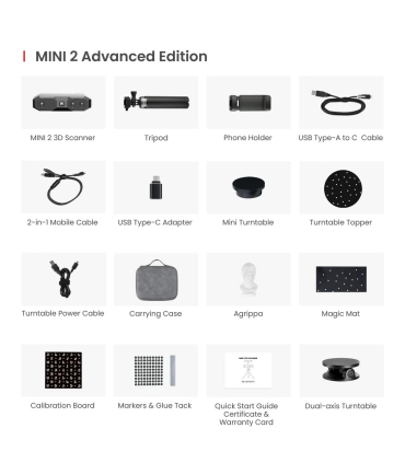 اسکنر سه بعدی رووپوینت مدل Mini 2 برند Revopoint