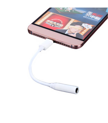 تبدیل اورجینال کازا مدل Type-C to AUX 10cm برند CAZA