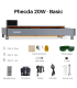 حکاکی و برش لیزری الگو مدل Phecda 20W X Air Assist Set  برند ELEGOO