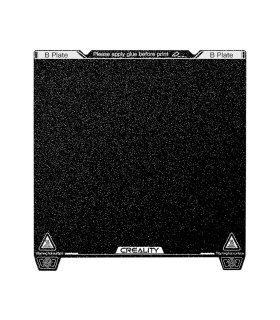 صفحه ساخت پرینتر سه بعدی کریلیتی مدل K1 Max PEI Build Plate Kit 315*310mm برند Creality