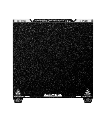 صفحه ساخت پرینتر سه بعدی کریلیتی مدل K1 Max PEI Build Plate Kit 315*310mm برند Creality