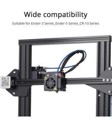 لوازم انتقال فیلامنت پریمنر سه بعدی کریلیتی مدل Capricorn Teflon Tube and Pneumatic Connector Package برند Creality