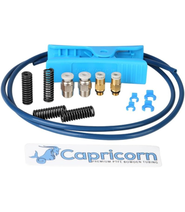 لوازم انتقال فیلامنت پریمنر سه بعدی کریلیتی مدل Capricorn Teflon Tube and Pneumatic Connector Package برند Creality