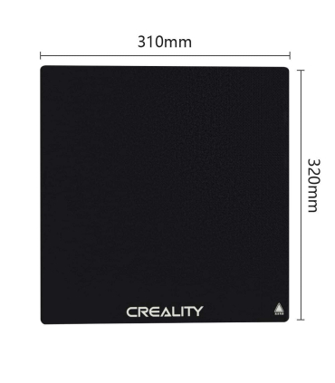 صفحه چاپ پرینتر سه بعدی کریلیتی مدل Ender 3 Carborundum Glass Bed Platform 235*235mm برند Creality