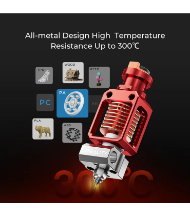 هات اند دمای بالا کریلیتی مدل High Temperature and High Flow Hotend Pro برند Creality
