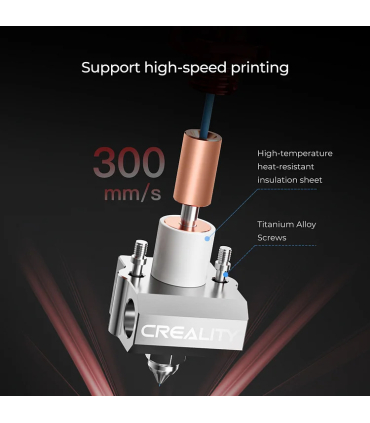 هات اند دمای بالا کریلیتی مدل High Temperature and High Flow Hotend Pro برند Creality