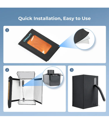 کاور محافظ پرینتر سه بعدی کریلیتی مدل Resin Printer Enclosure برند Creality
