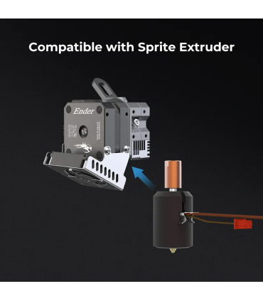 کیت هیتر پرینتر سه بعدی کریلیتی مدل Ceramic Heating Kit( For sprite extruder)
 برند Creality