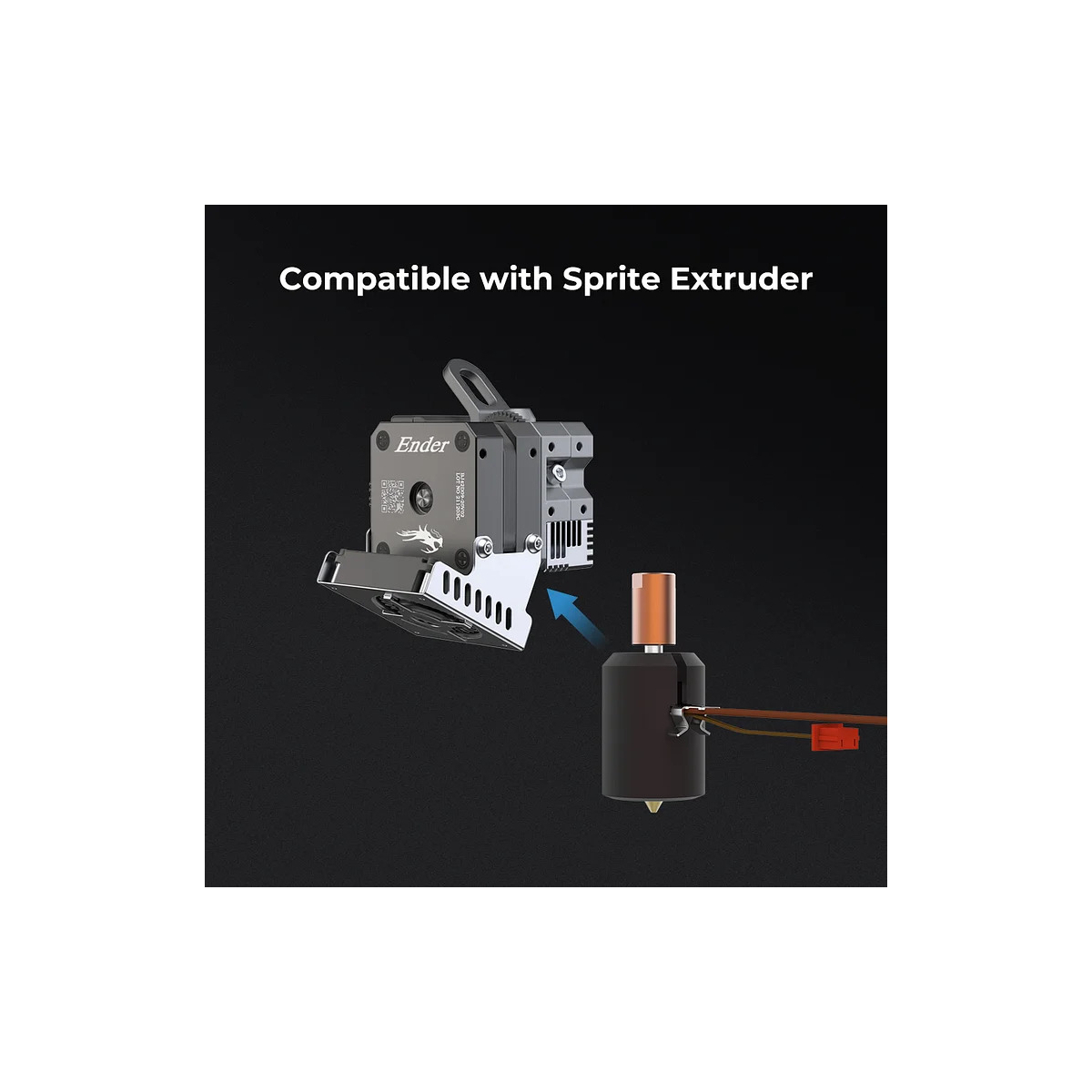 کیت هیتر پرینتر سه بعدی کریلیتی مدل Ceramic Heating Kit( For sprite extruder)
 برند Creality