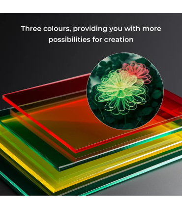صفحه لیزر دستگاه لیزر کریلیتی مدل 8*8*1/8 Laser Module Acrylic Sheets 10pcs
 برند Creality