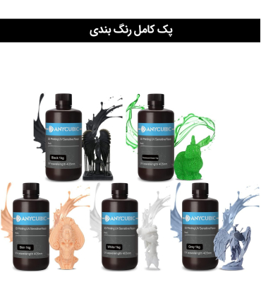 رزین انیکیوبیک مدل Basic UV برند Anycubic