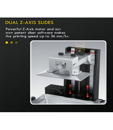 پرینتر سه بعدی دازل مدل L140PRO High precision LCD برند DAZZLE
