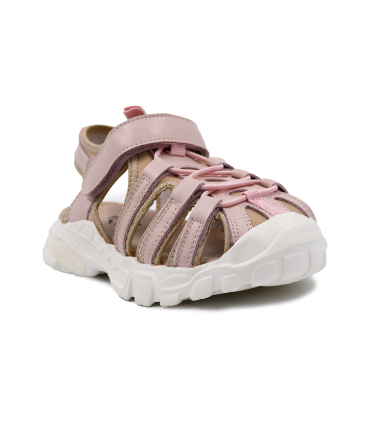 صندل دخترانه نومینو مدل جلوبسته چسبی Nominoo girls' sandals