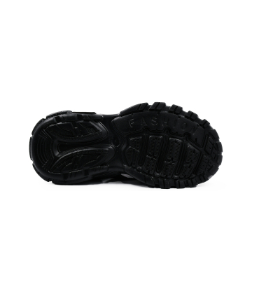 صندل مشکی جلوبسته نومینو چسبی Nominoo black comfort sandals