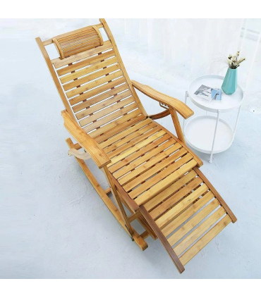 صندلی بامبو راک سان کول با تشک بزرگ مدل GF055 برند SunCool