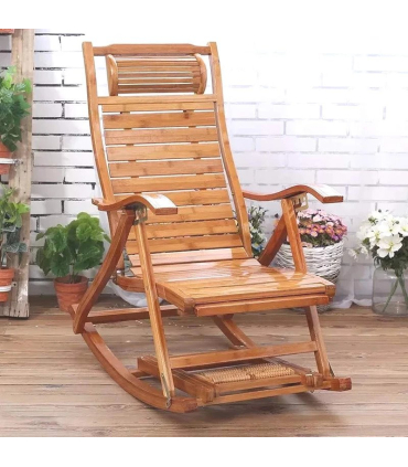 صندلی بامبو راک سان کول با تشک بزرگ مدل GF055 برند SunCool