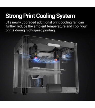 پرینتر سه بعدی پرسرعت اسنپ میکر مدل J1S IDEX 3D PRINTER برند SNAPMAKER