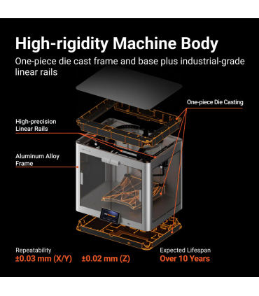 پرینتر سه بعدی پرسرعت اسنپ میکر مدل J1 IDEX 3D PRINTER برند SNAPMAKER