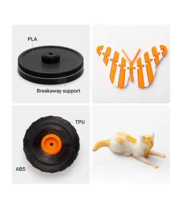 پرینتر سه بعدی پرسرعت اسنپ میکر مدل J1 IDEX 3D PRINTER برند SNAPMAKER