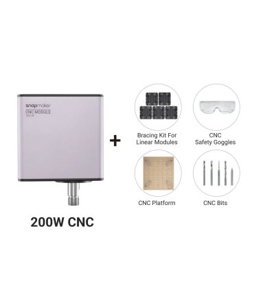 ماژول باندل دستگاه سی ان سی اسنپ میکر مدل 200W CNC MODULE BUNDLE برند SNAPMAKER