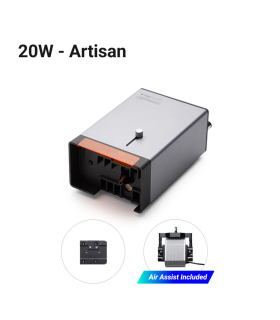 ماژول لیزر 20 واتی با کمک هوا اسنپ میکر مدل 20W AIR ASSIST برند SNAPMAKER