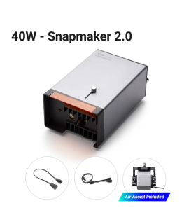 ماژول لیزر 40 واتی با کمک هوا اسنپ میکر مدل 40W AIR ASSIST برند SNAPMAKER