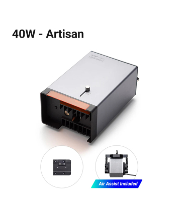 ماژول لیزر 40 واتی با کمک هوا اسنپ میکر مدل 40W AIR ASSIST برند SNAPMAKER