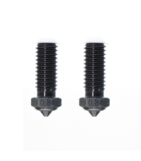 نازل استیل کی دی تک مدل Q1-Pro/X-Max 3/X-Plus 3/X-Smart 3 Hardened (2pcs) برند Qidi Tech