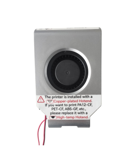 کاور هد پرینت کی دی تک مدل X-Max3 Printhead Cover (Includes small fan) برند Qidi Tech