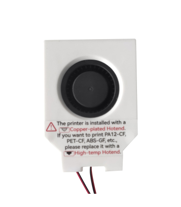 کاور هد پرینت کی دی تک مدل X-Plus3/ X-Smart3 Printhead Cover (lncludes small fan) برند Qidi Tech