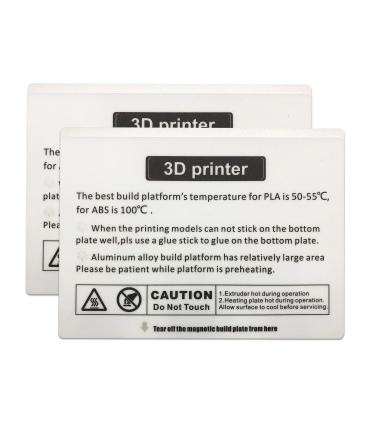 استیکر صفحه ساخت کی دی تک مدل X-Plus Build Plate Sticker (2pcs) برند Qidi Tech