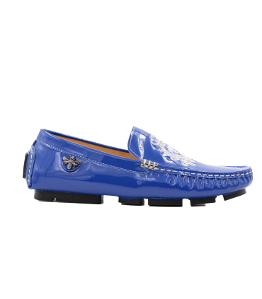 کفش کالج مجلسی مردانه گوچی آبی اقیانوسی Gucci College Shoes