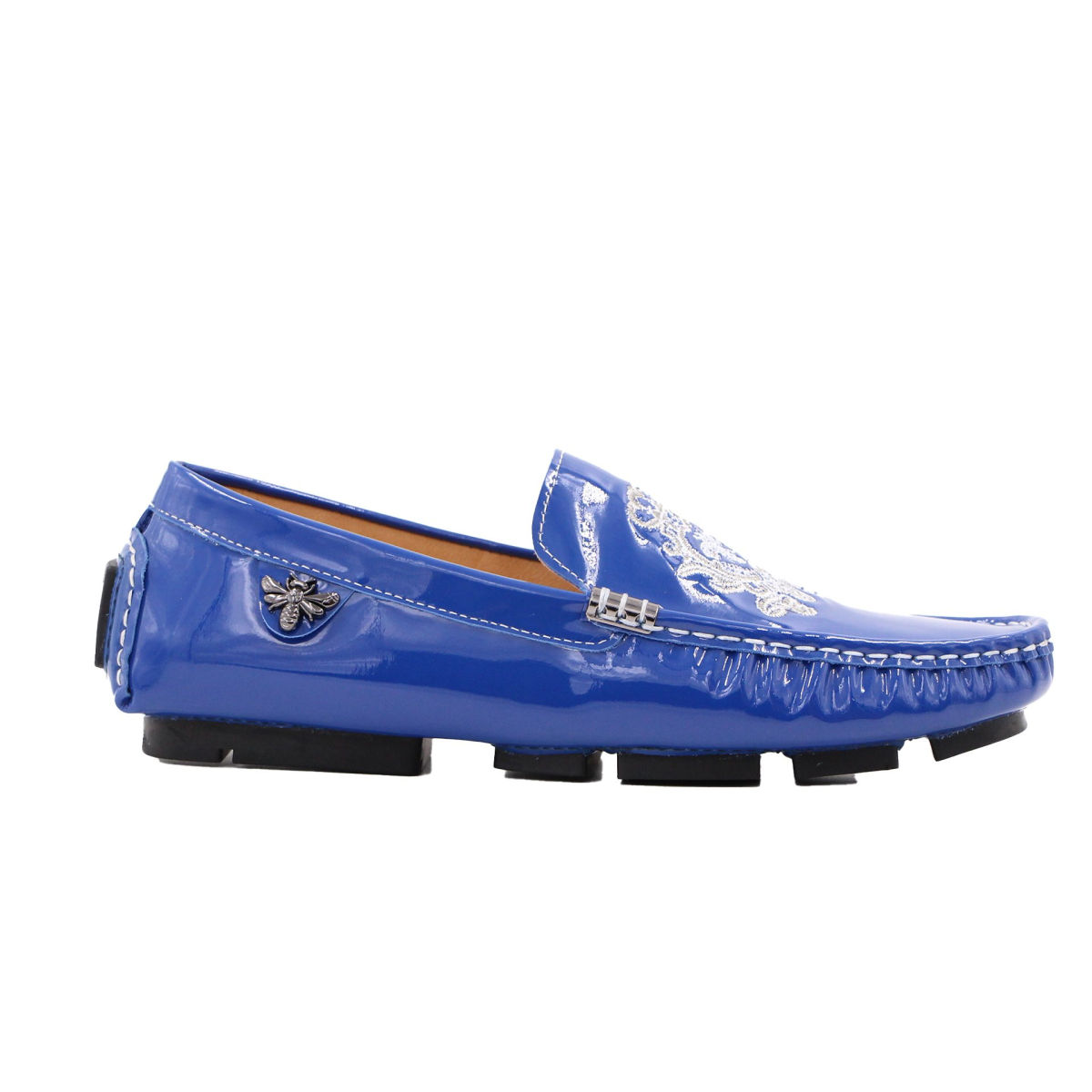 کفش کالج مجلسی مردانه گوچی آبی اقیانوسی Gucci College Shoes