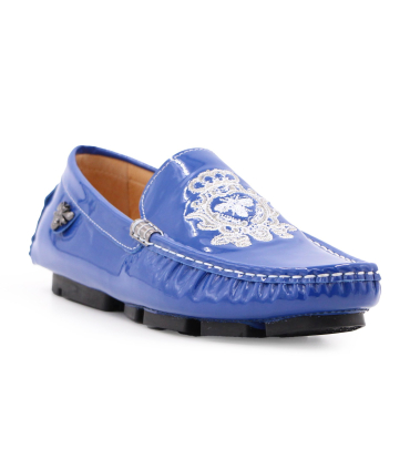 کفش کالج مجلسی مردانه گوچی آبی اقیانوسی Gucci College Shoes