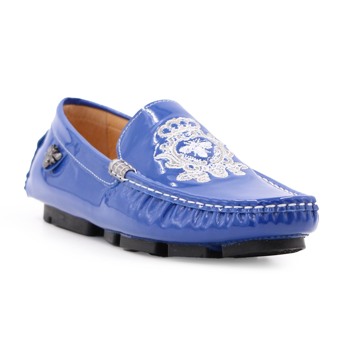 کفش کالج مجلسی مردانه گوچی آبی اقیانوسی Gucci College Shoes