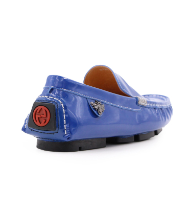 کفش کالج مجلسی مردانه گوچی آبی اقیانوسی Gucci College Shoes
