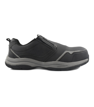 کفش چرم ایمنی بدون بند اسکچرز Skechers Work Men's Slip-On Steel Toe Composite Plate Shoe