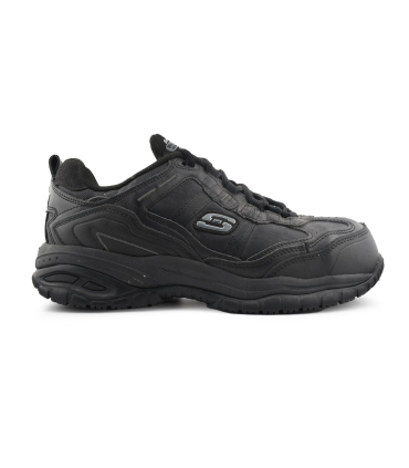 کفش ایمنی مردانه اسکچرز مدل اسنیکر مقاوم در برابر لغزش Skechers for Work Soft Stride-Chatham Lace-Up Slip Resistant Sneaker